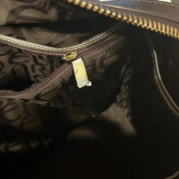 Henri Bendel Centennial Stripe Weekend Duffle - EXCELLENT Condition. - Picture 10 of 12